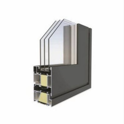 Systemy okienne aluminiowe - DECALU 88 OPEN OUT