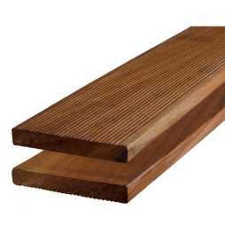 Deska Tarasowa z Drewna Egzotycznego Bangkirai 21x145x2150 - Wąski Ryfel