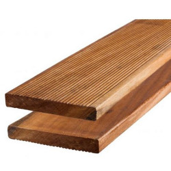 Deska Tarasowa z Drewna Egzotycznego Cumaru 21x145x2150 - Wąski Ryfel