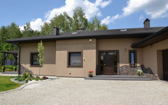 Elewacja wykonana z przekory