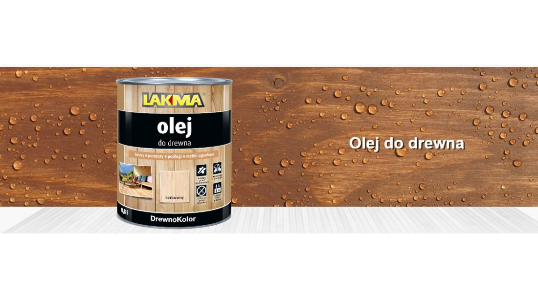 Wysokojakościowy Olej do drewna z oferty LAKMA