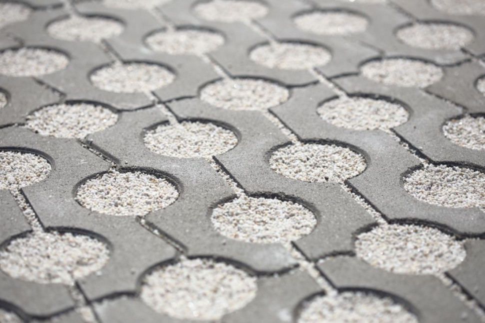 Płyty ażurowe Greengo z linii Polbruk Ekologiczny fot. Polbruk