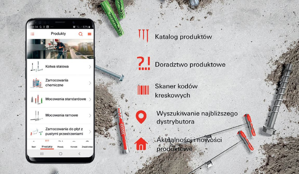 Aplikacja fischer Professional