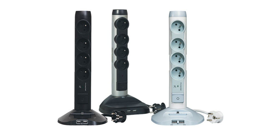 Przedłużacze pionowe typu wieża