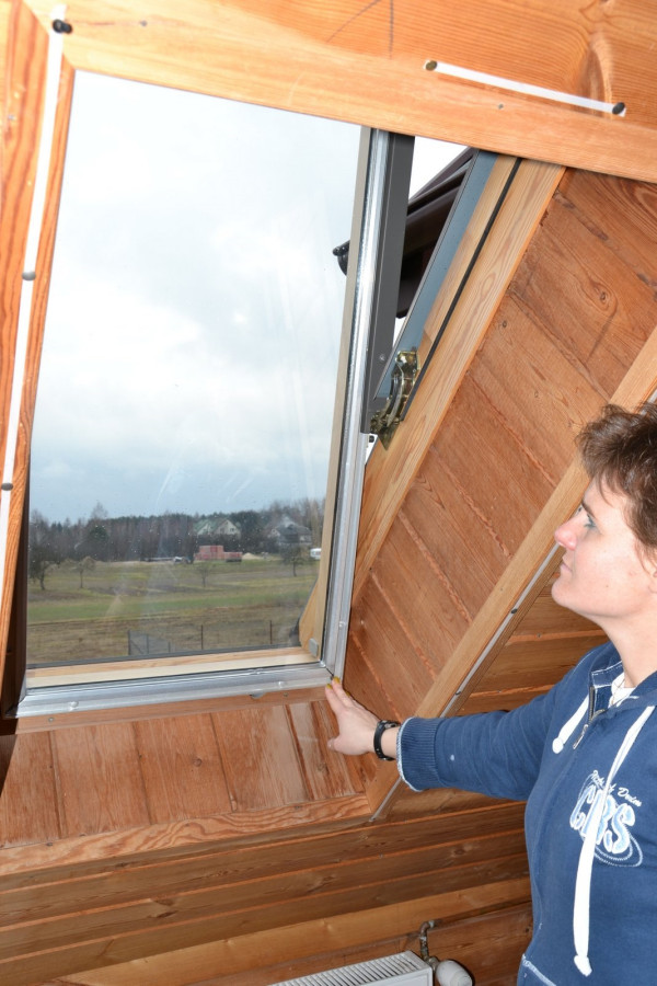 Możliwość obrócenia okna ułatwia jego mycie