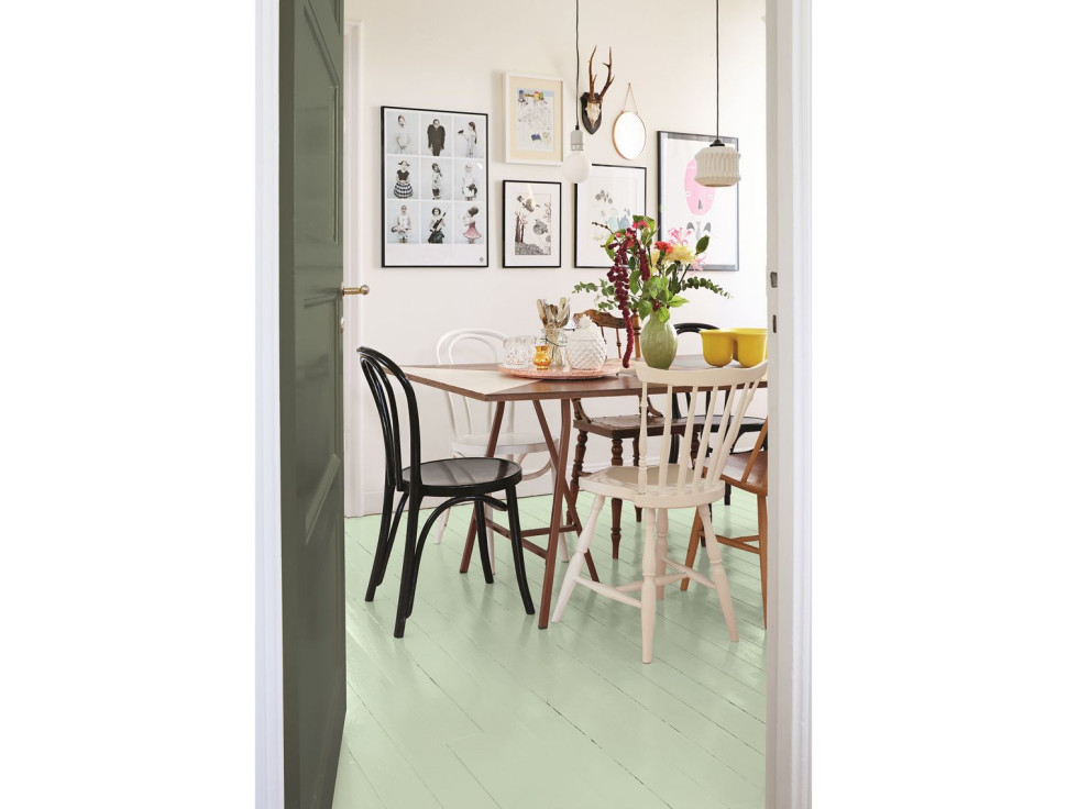 Miętowy odcień farby Tikkurila Betolux Aqua