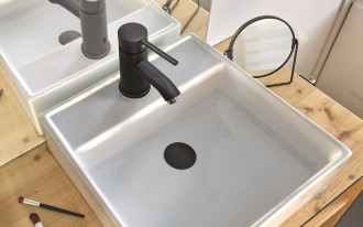 Syfon umywalkowy XS-PURE QUICK-CLAC Black Mat