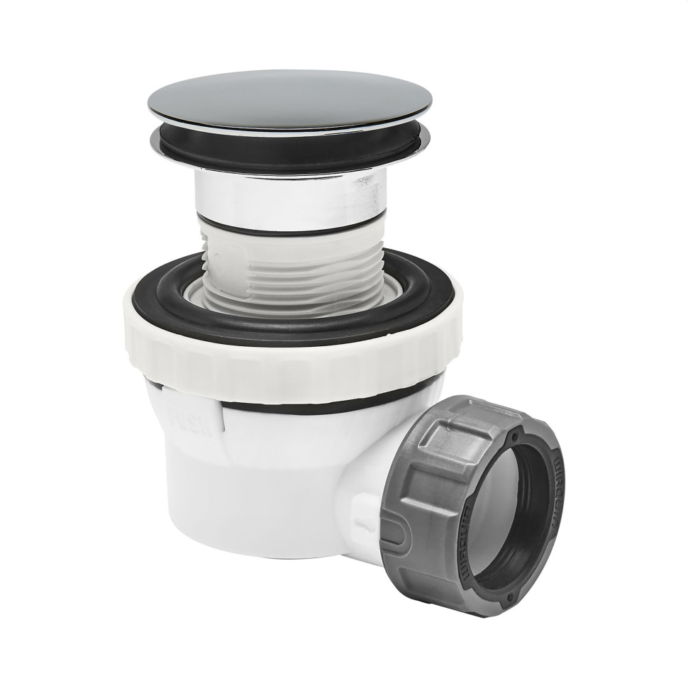 Niski syfon umywalkowy XS