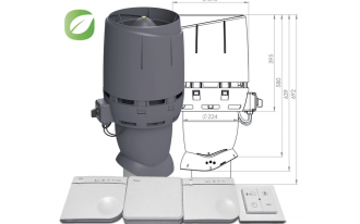 Wentylatory dachowe VILPE® ECO IDEAL WIRELESS