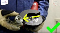 Jak poprawnie założyć tarczę tnącą na szlifierkę kątową?