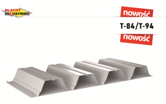 Konstrukcyjne blachy trapezowe T-84 I T-94