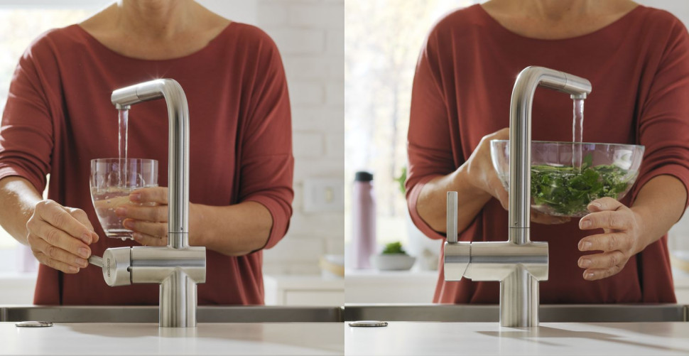 Bezdotykowe uruchamianie wody w baterii Atlas Neo Sensor