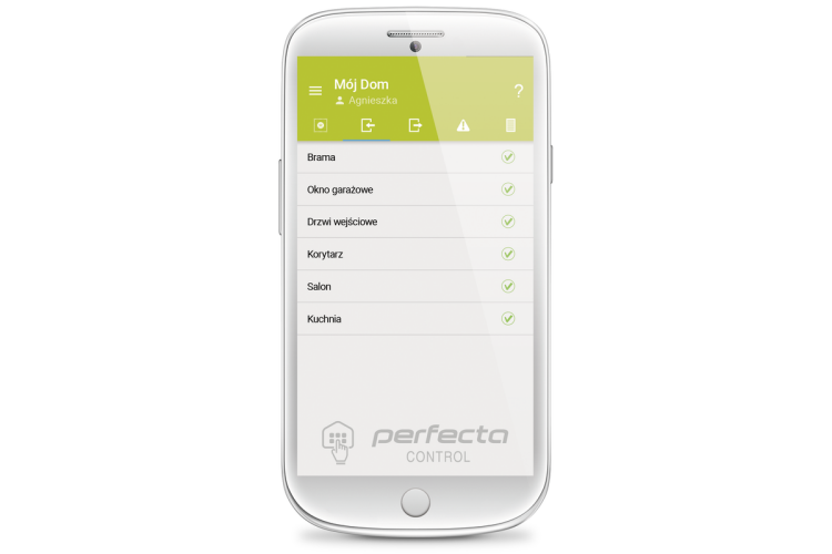 Aplikacja PERFECTA CONTROL firmy SATEL | Budujemy Dom