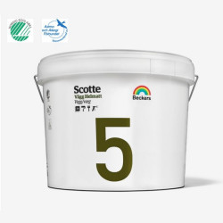Farba do malowania lub odnawiania ścian i sufitów Beckers Scotte Vägg 5