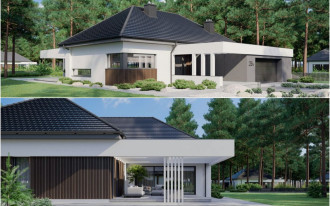 HomeKONCEPT 26 wariant 4 - nowoczesny i funkcjonalny