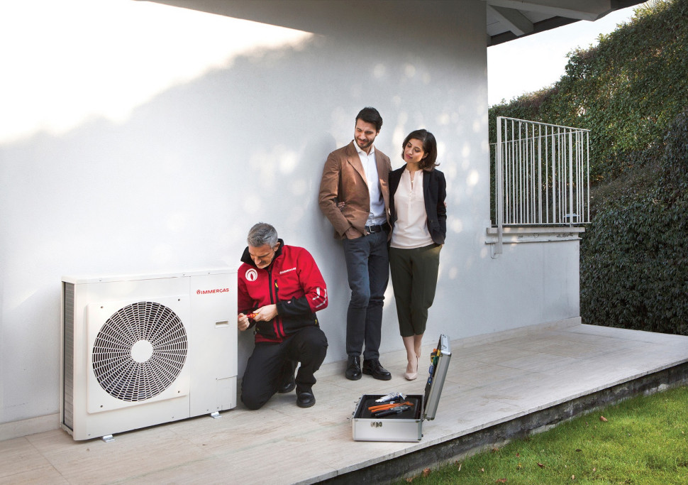 Jednostka zewnętrzna pompy ciepła Immergas