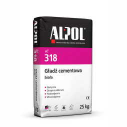 Gładź cementowa biała AT 318