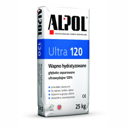 Wapno hydratyzowane głęboko separowane ultrawydajne 120% WAP 120
