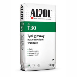 Tynk gipsowy maszynowy lekki STANDARD AG T30