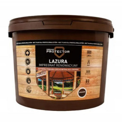 LAZURA najlepsza do drewna Dekspol 9L MAHOŃ
