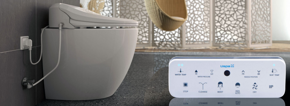 Deska myjąca z bidetem USPA