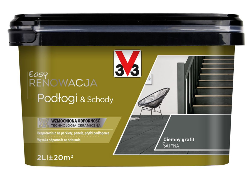 Farba Easy Renowacja podłogi & schody. fot. V33