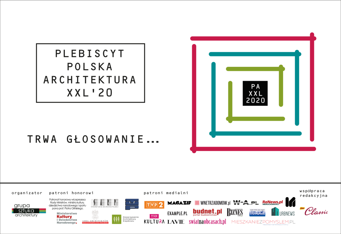 Wystartował Plebiscyt Polska Architektura XXL 2020
