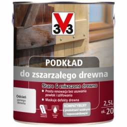 Podkład do zszarzałego drewna
