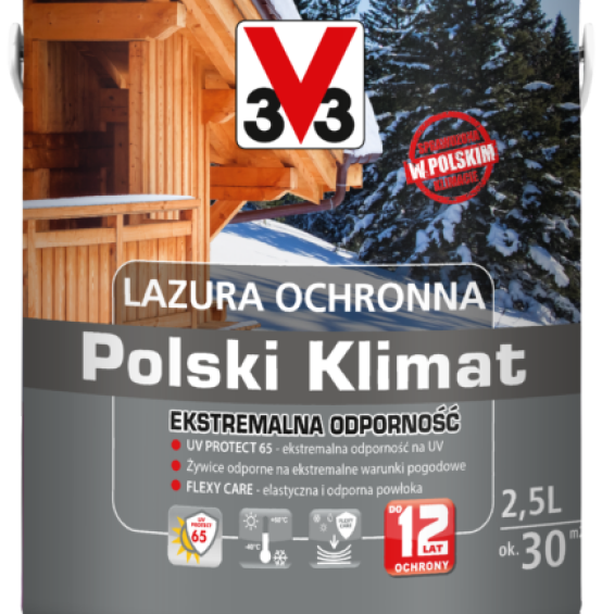 Lazura ochronna Polski Klimat Ekstremalna Odpornośc UV Protect 65