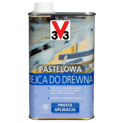 Bejca pastelowa do drewna biała
