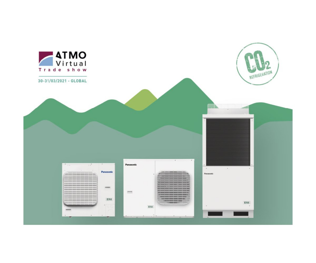 Rozwiązania chłodnicze CO2 Panasonic na wirtualnych targach ATMO 2021