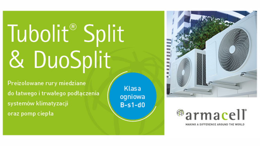 Nowy Tubolit Split & DuoSplit od Armacell