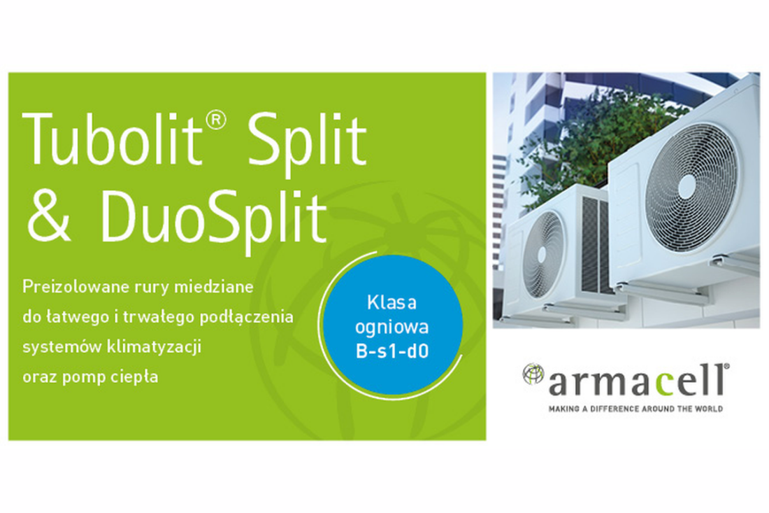 Nowy Tubolit Split & DuoSplit od Armacell