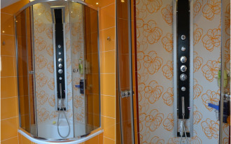 Kabinę i panel z hydromasażem lepiej kupić oddzielnie