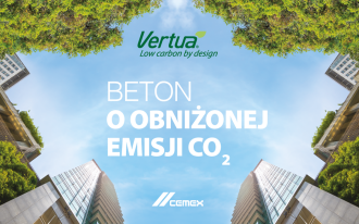 CEMEX Polska wprowadził do swojej oferty niskoemisyjny beton Vertua®