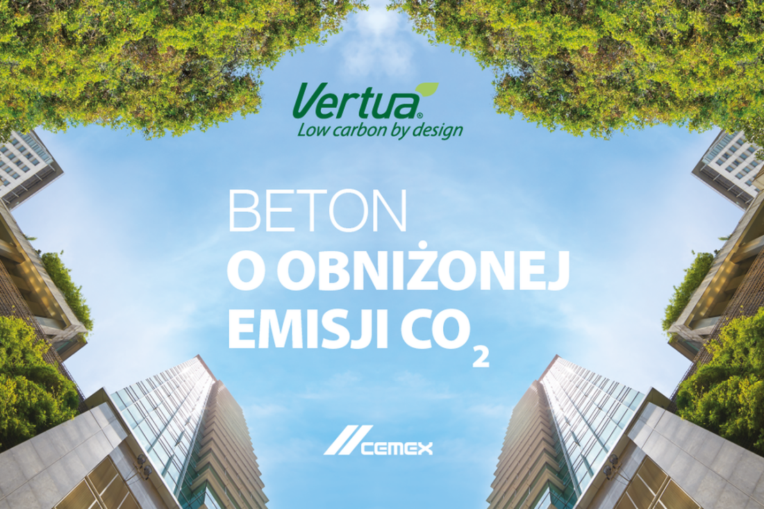 CEMEX Polska wprowadził do swojej oferty niskoemisyjny beton Vertua®