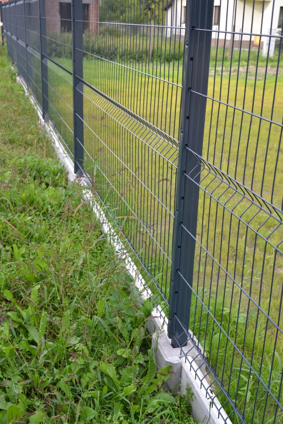 Gotowe panele z ocynkowanego drutu o gr. 5 mm, polakierowane proszkowo