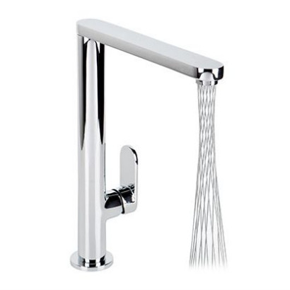 ELL - bateria kuchenna stojąca z dźwignią z boku z perlatorem MIKADO