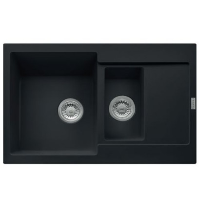 Zlewozmywak Maris MRG 651-78 Fragranit+, czarny mat