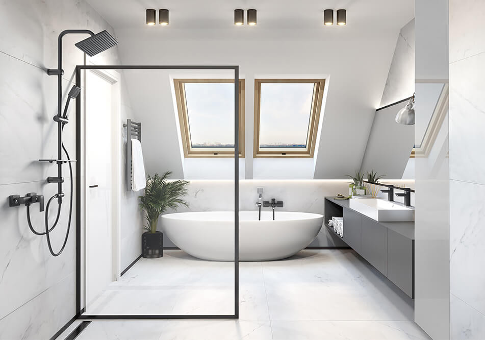 Armatura łazienkowa Zicco Black. fot. FERRO