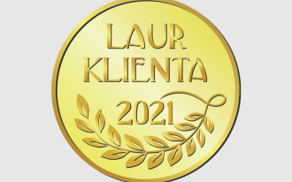 Złote godło Laur Klienta 2021 dla Bruk-Bet