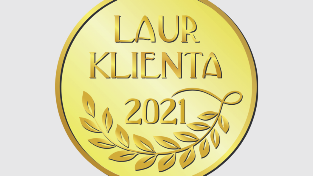 Złote godło Laur Klienta 2021 dla Bruk-Bet