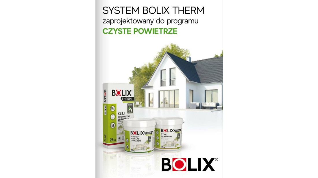Bolix Therm - system dostosowany do programu "Czyste powietrze"