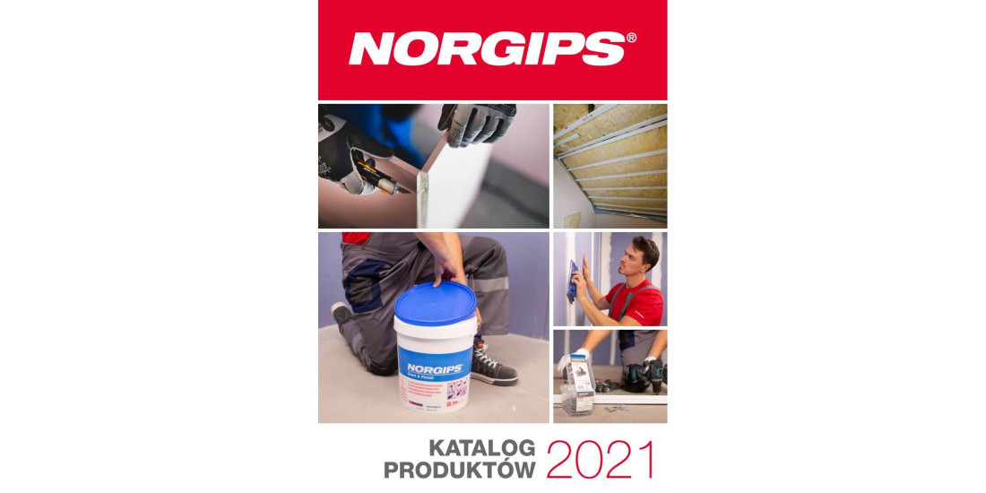 Katalog produktów Norgips na 2021 rok