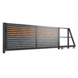 Brama przesuwna PP002 P82 NOCE 1