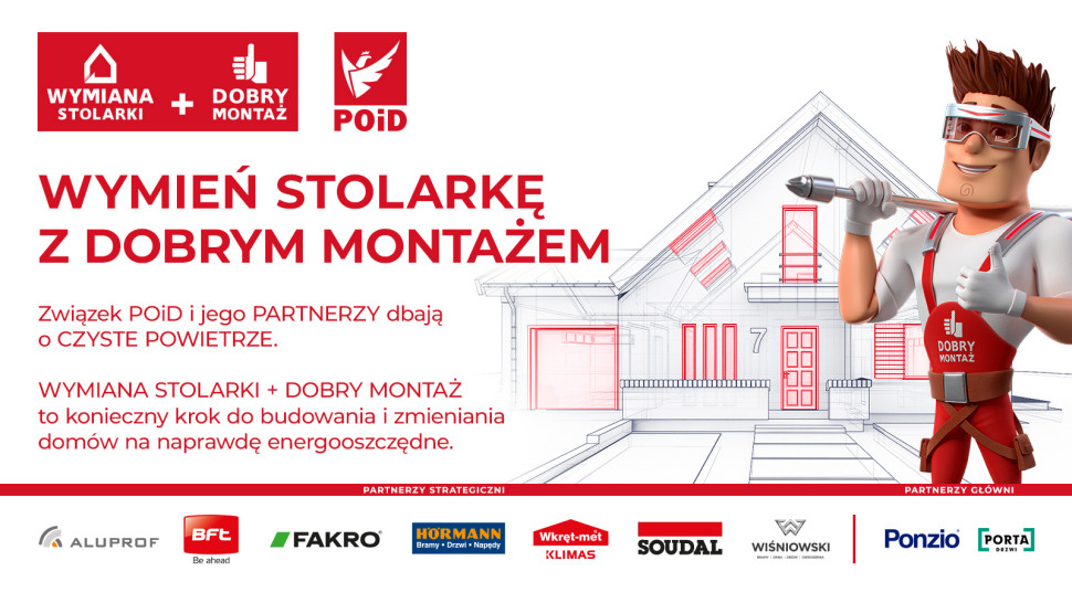 Kampania społeczna WYMIANA STOLARKI + DOBRY MONTAŻ