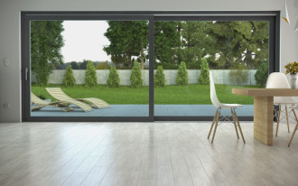 Nowoczesne drzwi tarasowe