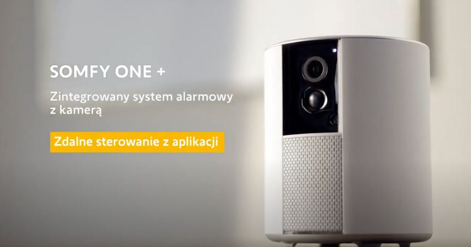 System alarmowy z kamerą Somfy ONE+