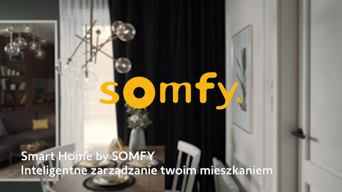 Rozwiązania smart home od Somfy - bezpieczny inteligentny dom 