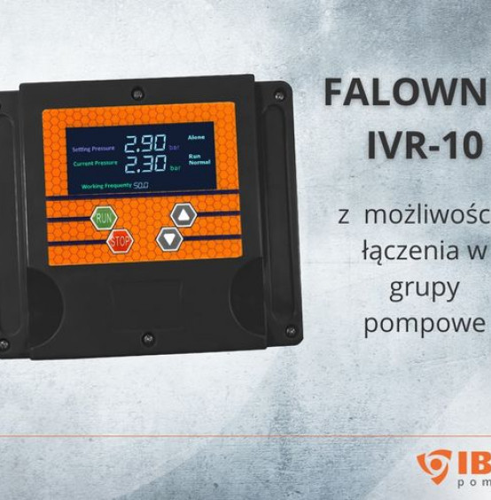 Sterowniki pompy IVR-10 S/T